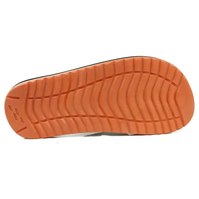 Chinelo de Dedo Itapuã  Preto e Laranja Masculino