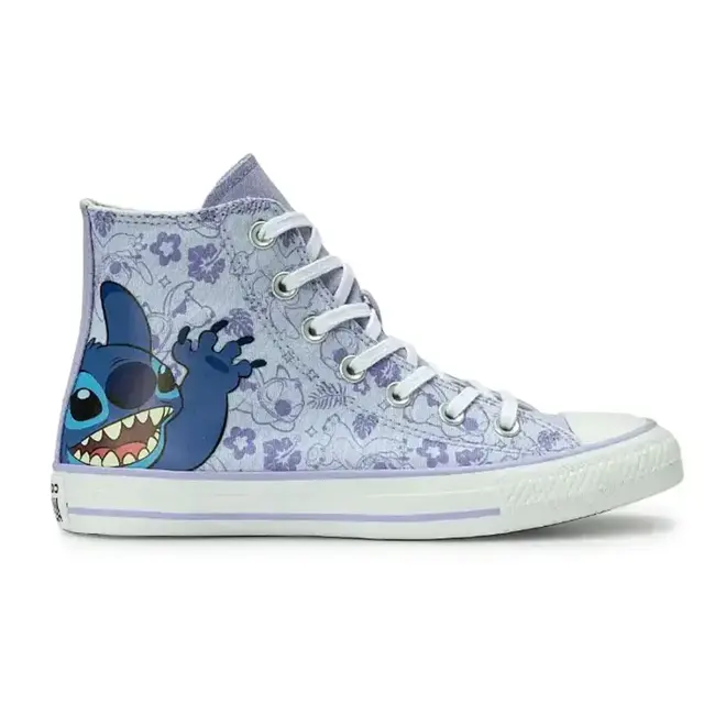 Tênis Converse Azul e Lilás Menina
