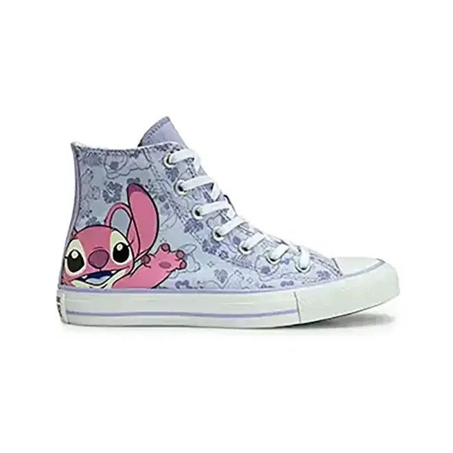 Tênis Converse Azul e Lilás Menina