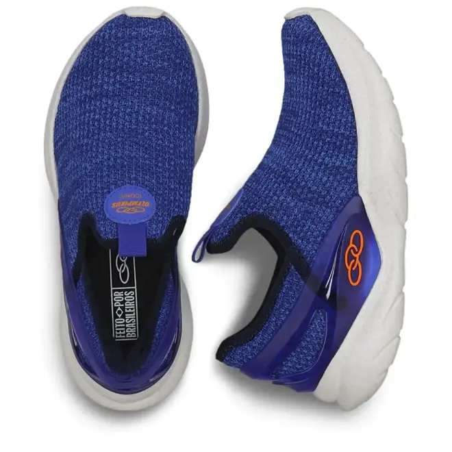 Tênis Esportivo Olympikus Iconic Azul Juvenil Masculino