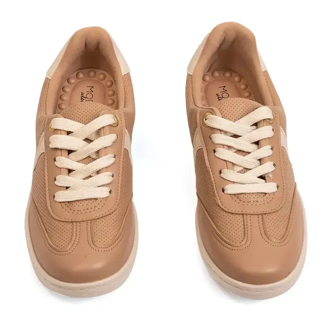 Tênis Casual Sola Caixa Modare Bege Feminino