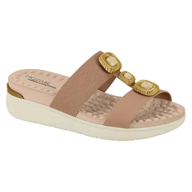 Rasteira Flatform Modare Nude Feminina