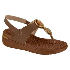 Rasteira Flatform Modare Avelã Feminina