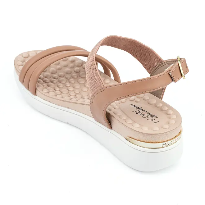 Rasteira Flatform Modare Nude Feminina