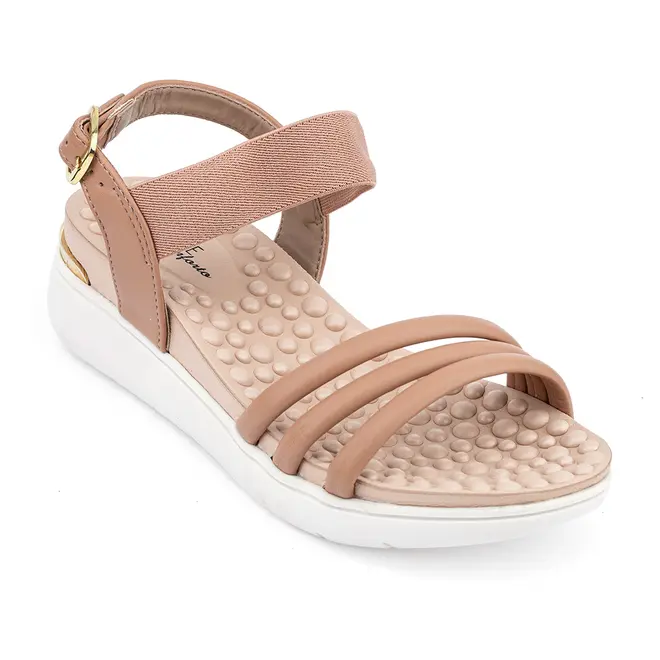 Rasteira Flatform Modare Nude Feminina