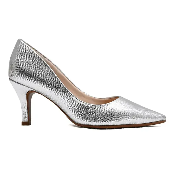 Sapato Scarpin Bebecê Prata Feminino