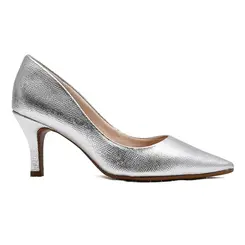 Sapato Scarpin Bebecê Prata Feminino