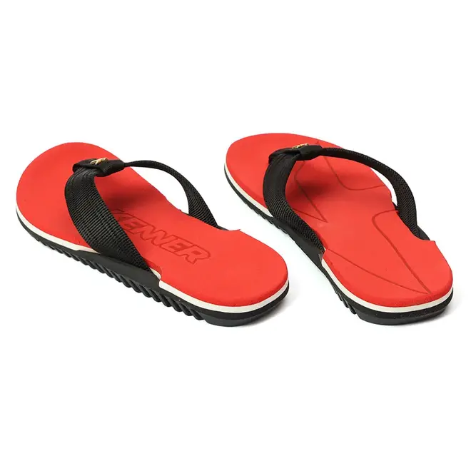 Chinelo Dedo Kenner NK6 Pro Vermelho e Preto Masculino