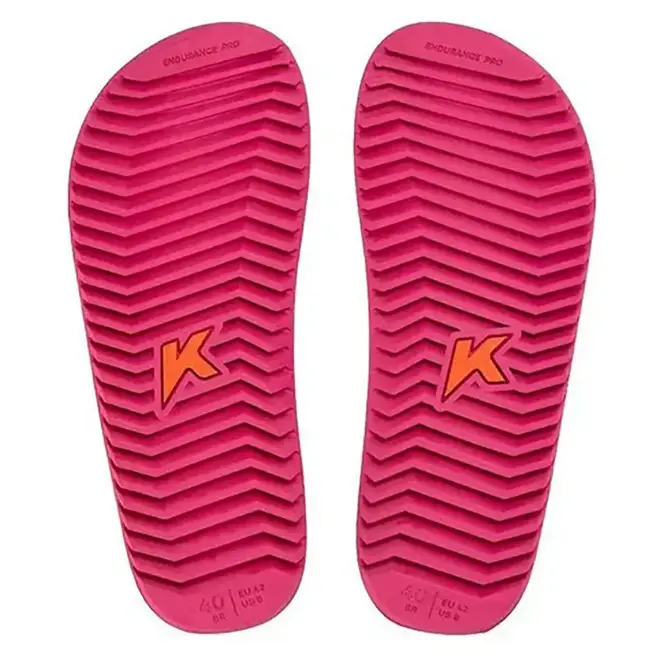 Chinelo Dedo Kenner NK6 Pro Preto e Pink Feminino