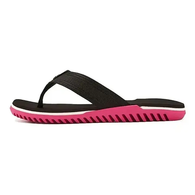 Chinelo Dedo Kenner NK6 Pro Preto e Pink Feminino