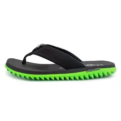 Chinelo Dedo Kenner Kivah Cushy Preto e Verde Masculino