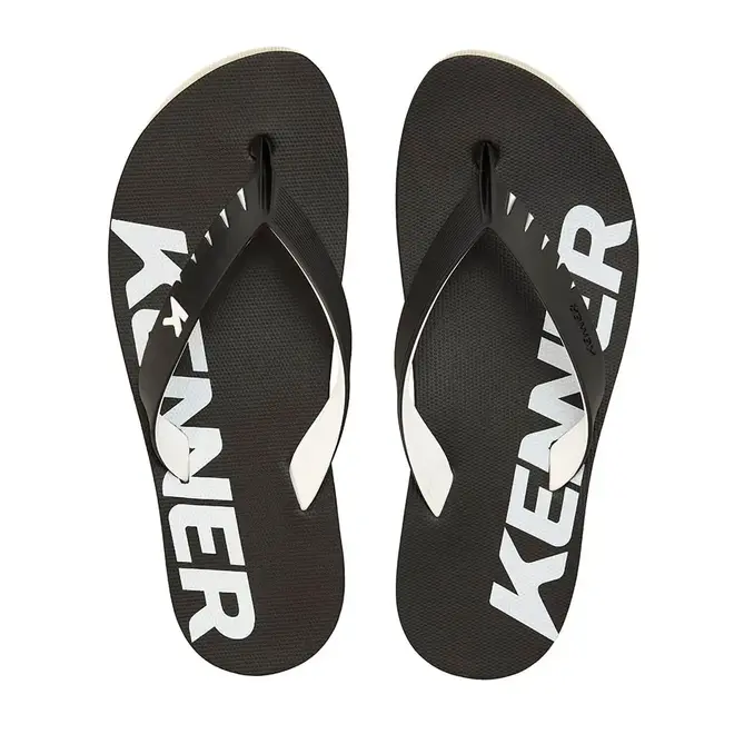 Chinelo Dedo Kenner Red Branco e Preto Masculino