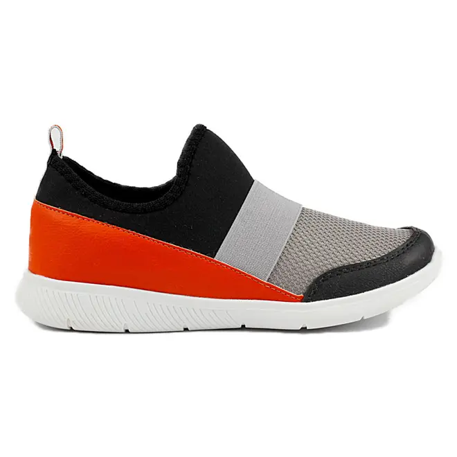 Tênis Casual Juvenil Masculino Itapuã - Preto/Cinza