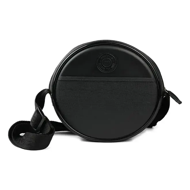 Bolsa Moleca Tiracolo Redonda Preto  Feminino