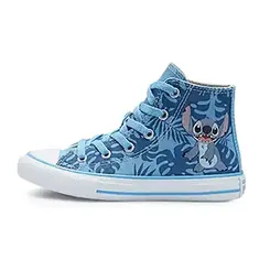 Tênis Casual Sola Caixa Converse Azul Menina