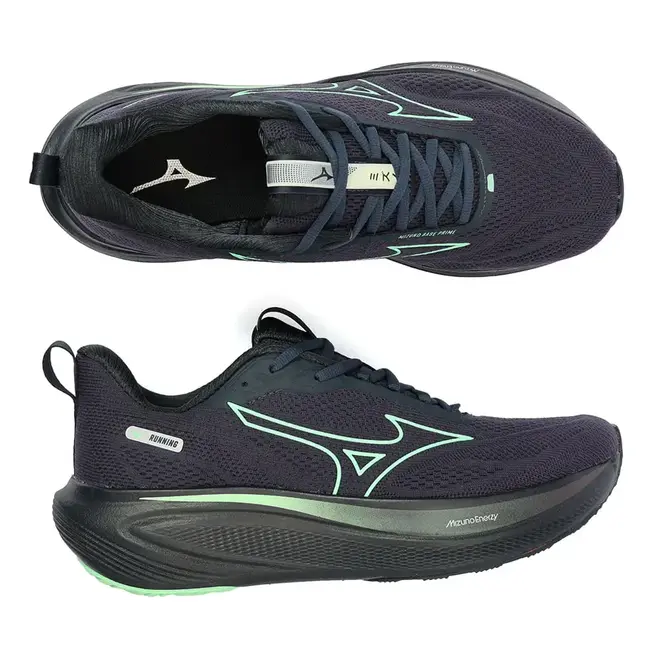 Tênis de Treino Mizuno Base Prime Marinho Masculino