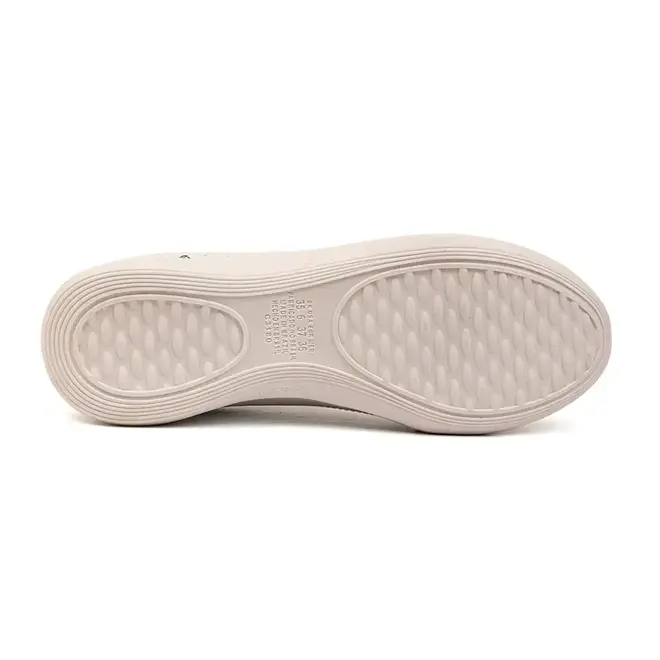 Tênis Casual Sola Caixa Kolosh Off White Feminino