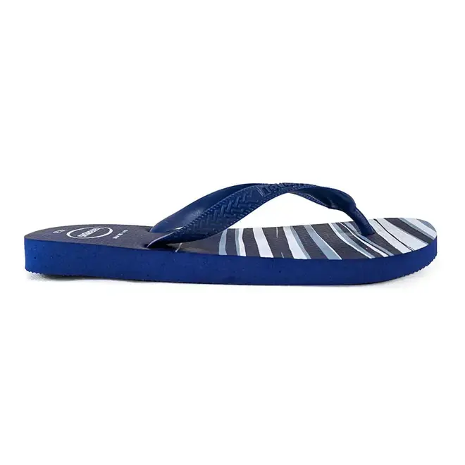 Chinelo Dedo Havaianas Marinho e Branco Masculino