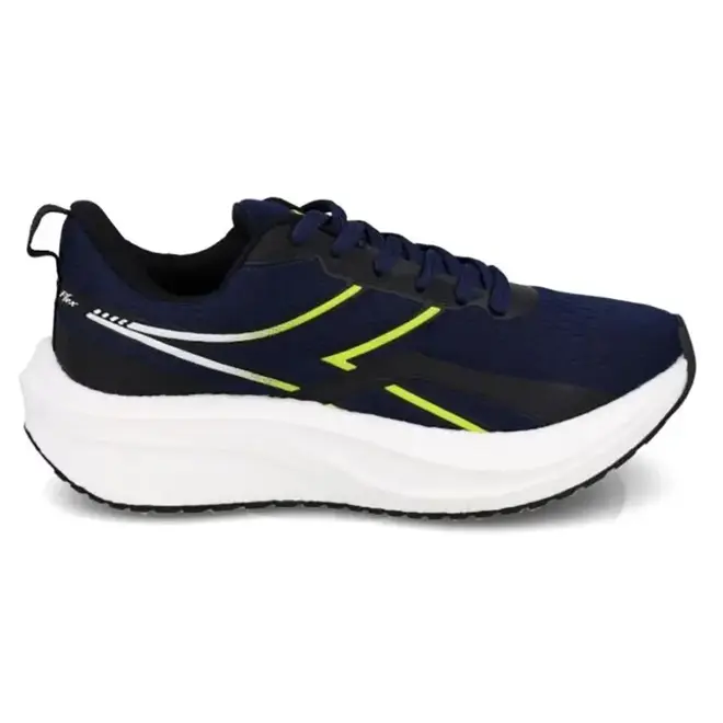 Tênis de Treino Diadora Marinho e Verde Neon Masculino