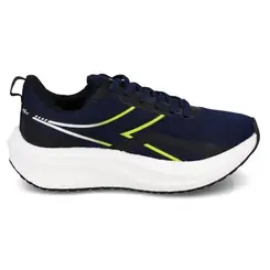 Tênis de Treino Diadora Marinho e Verde Neon Masculino