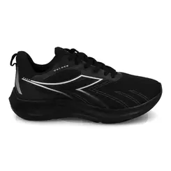 Tênis de Treino Diadora Preto e Prata Masculino