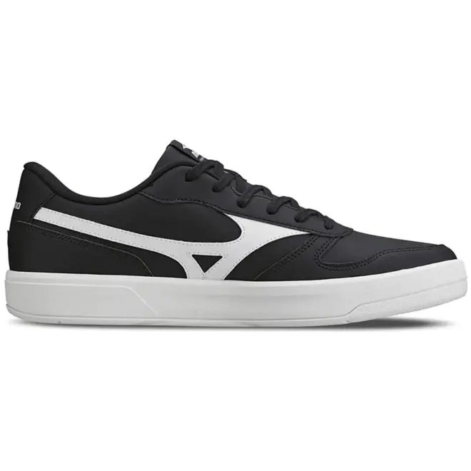 Tênis Casual Mizuno Street Wind Preto e Branco Masculino