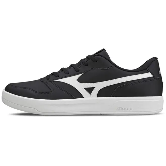 Tênis Casual Mizuno Street Wind Preto e Branco Masculino