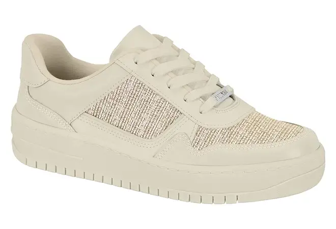 Tênis Casual Sola Caixa Vizzano Natural Feminino