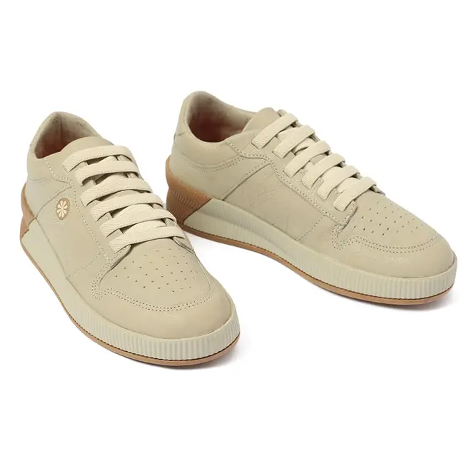Tênis Casual Sola Caixa New Face Off White Feminino