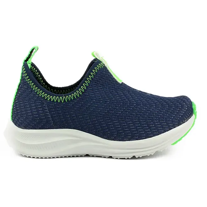 Tênis Casual Infantil Masculino Kidy - Marinho/Verde