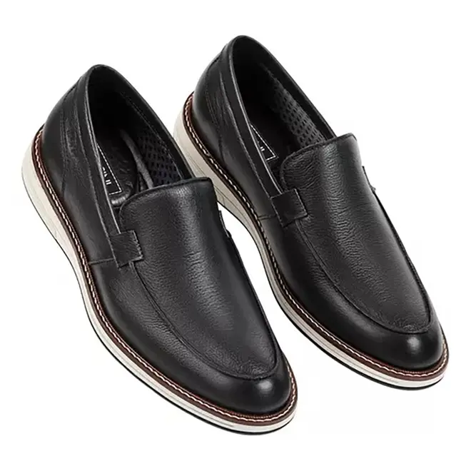 Sapato Casual Ferracini Kingston Preto Masculino