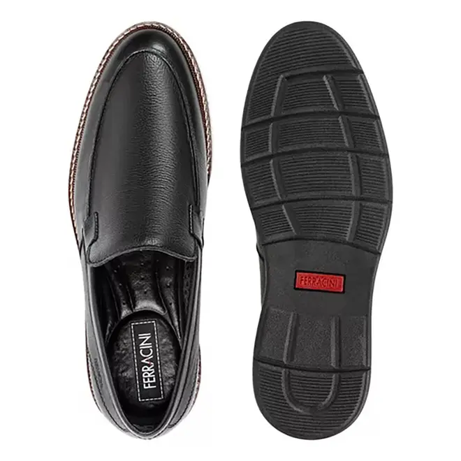 Sapato Casual Ferracini Kingston Preto Masculino