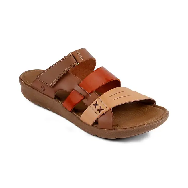 Tamanco Plataforma New Face Feminino Telha Mix