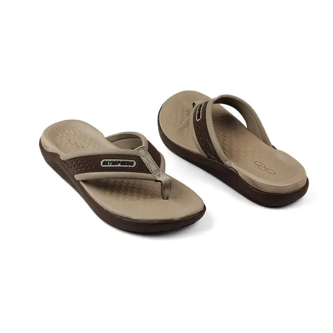 Chinelo Dedo Masculino Olympikus 921 - Marrom