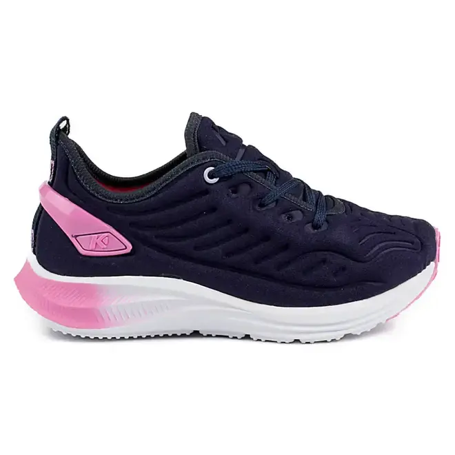 Tenis Kidy Energy Respitec Pratice Marinho e Rosa Infantil