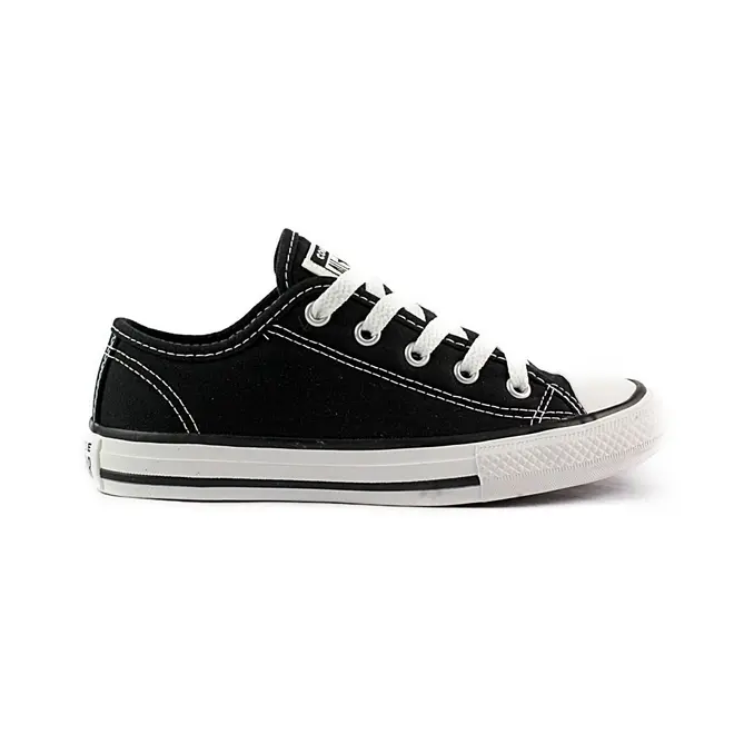Tênis Sola Caixa Converse Juvenil Masculino Preto