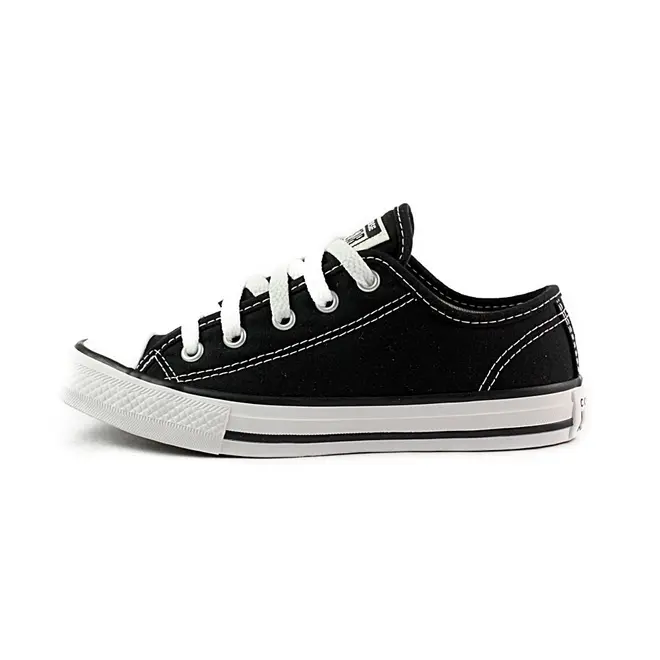 Tênis Sola Caixa Converse Juvenil Masculino Preto
