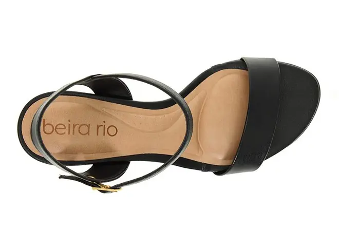 Sapato Chanel Beira Rio Preto Feminino
