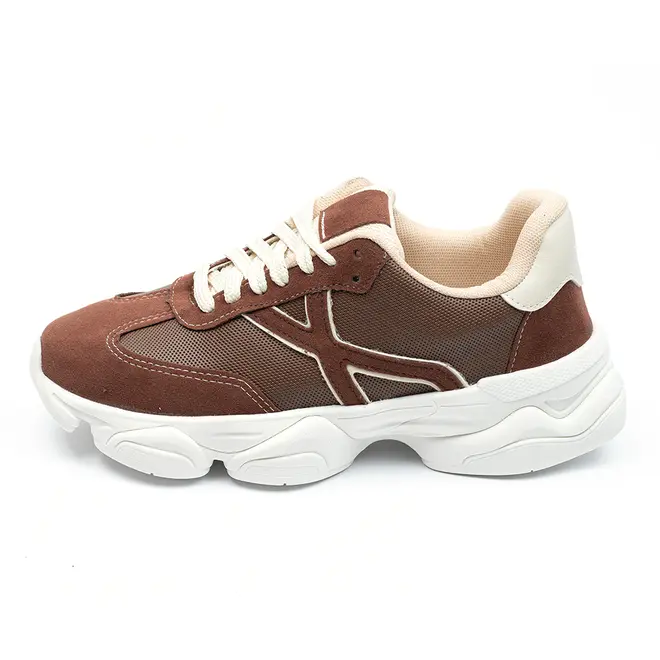 Tenis Casual Jogging Juliana Amaral Sh520-Terra