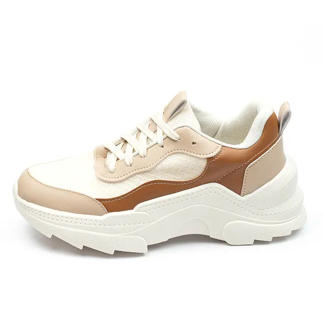 Tenis Casual Jogging Juliana Amaral Ta01-Carvalho