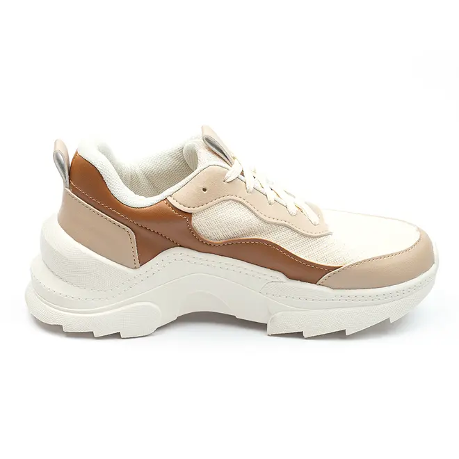 Tenis Casual Jogging Juliana Amaral Ta01-Carvalho