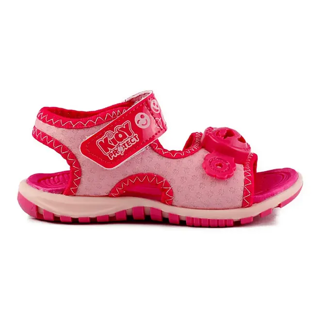 Sandália Papete Infantil Feminina Kidy Protect - Rosa