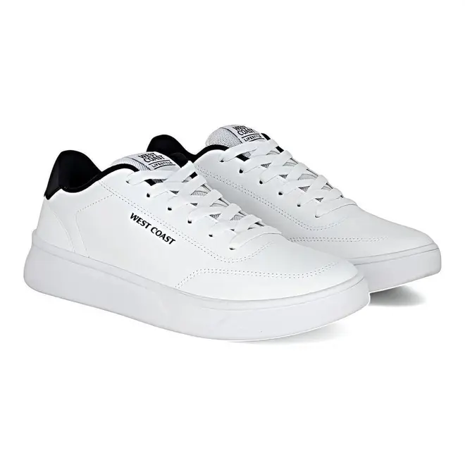 Tênis Casual Sola Caixa West Coast Sunset Branco Masculino