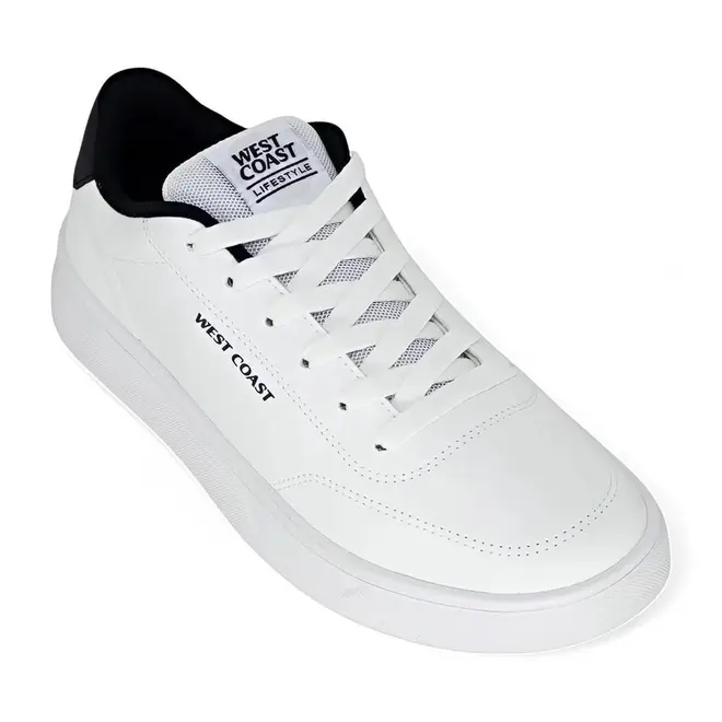 Tênis Casual Sola Caixa West Coast Sunset Branco Masculino