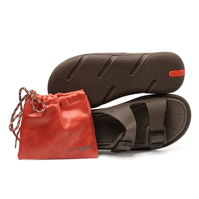 Chinelo Couro Itapuã Ebano Masculino
