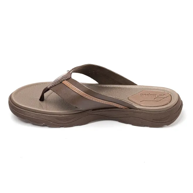 Chinelo Couro Itapuã Ebano Masculino