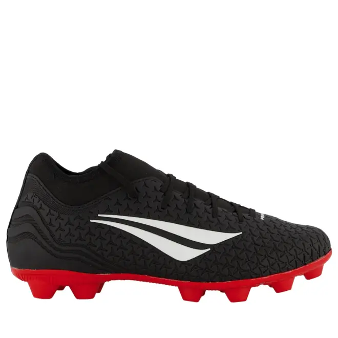 Chuteira Campo Penalty S11 Locker Preto e Vermelho Masculino