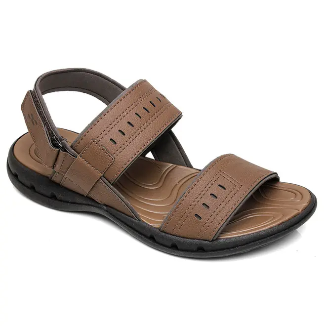 Sandália Flats Itapuã Castanho Masculino