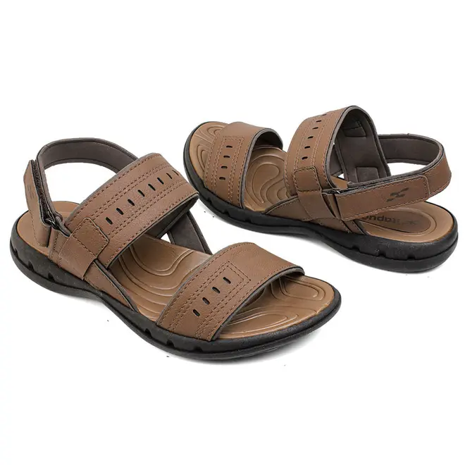 Sandália Flats Itapuã Castanho Masculino