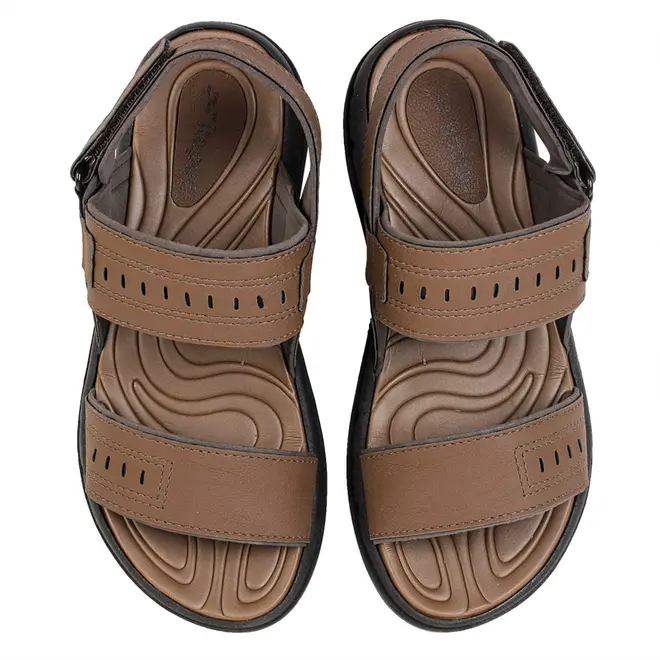 Sandália Flats Itapuã Castanho Masculino